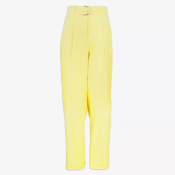 Tanya Taylor Tyler Pants In Daffodil Size 16 NWT MSRP $445 - Picture 7 of 7